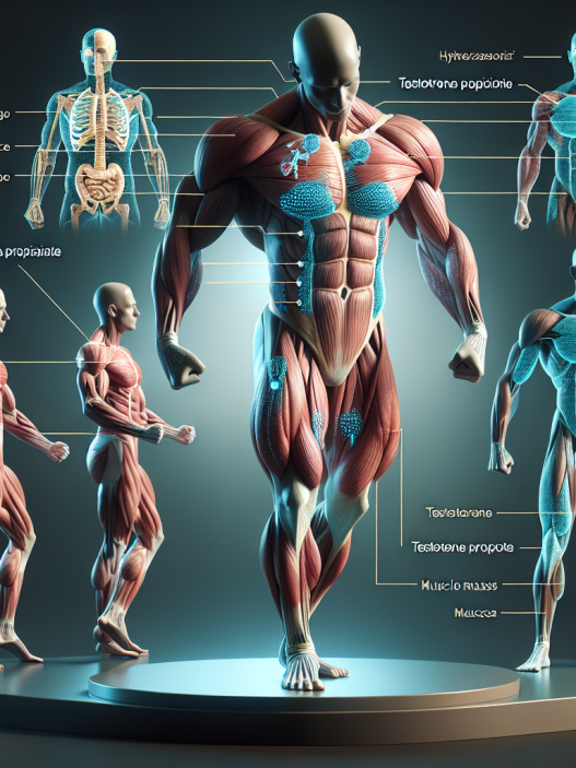 Effects of testosterone propionate on muscle hypertrophy
