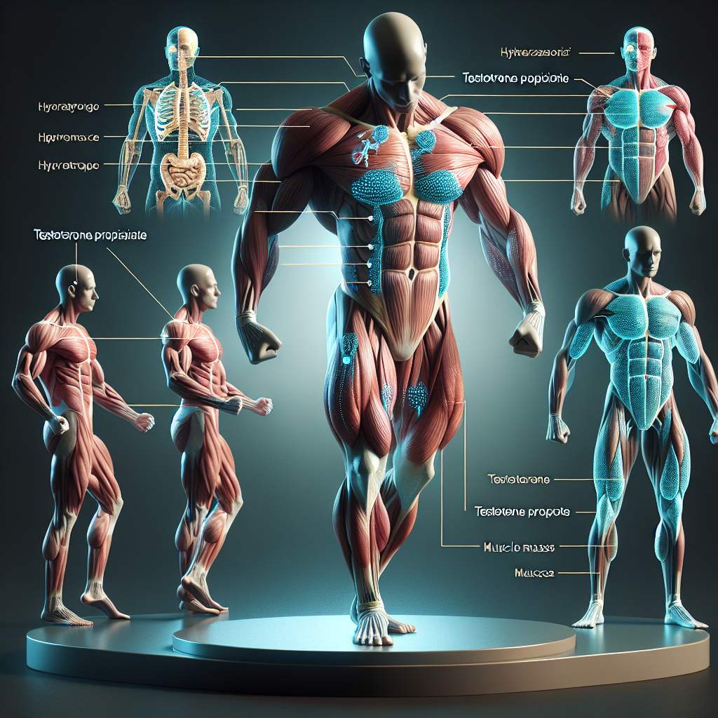 Effects of testosterone propionate on muscle hypertrophy