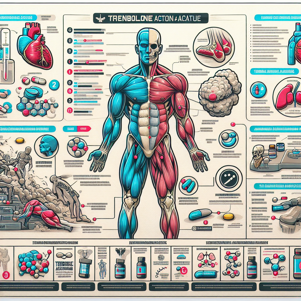 Trenbolone acetate: mechanism of action and health risks