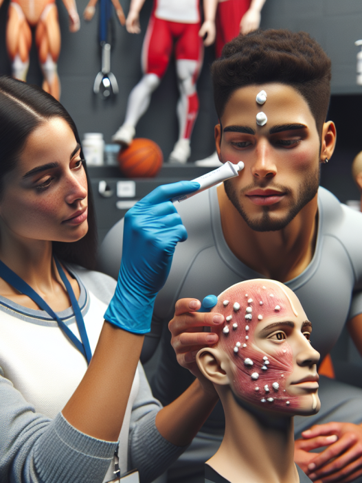 Managing acne with isotretinoin in athletes