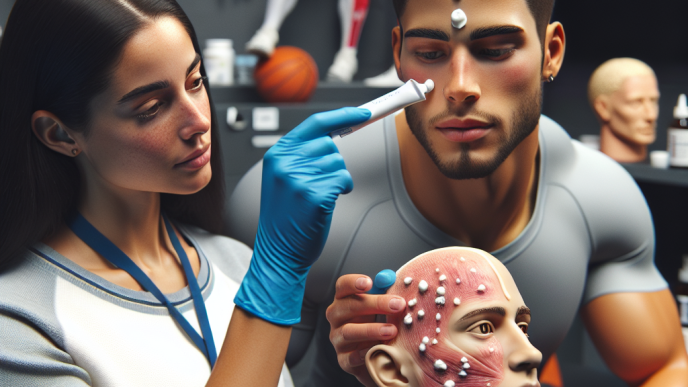 Managing acne with isotretinoin in athletes