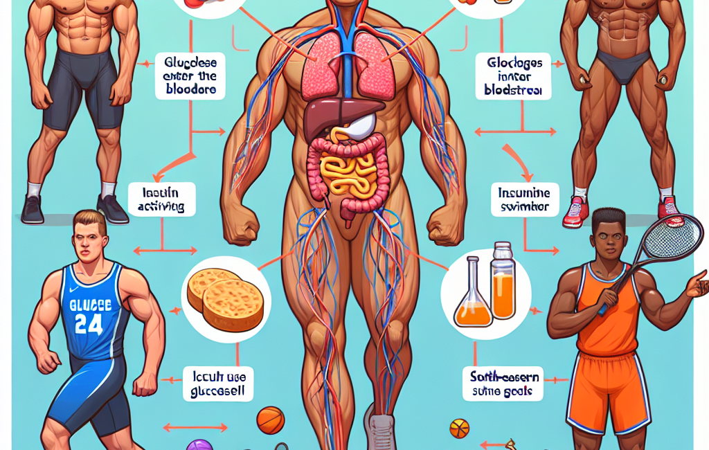 Insulin and glucose regulation in athletes' bodies