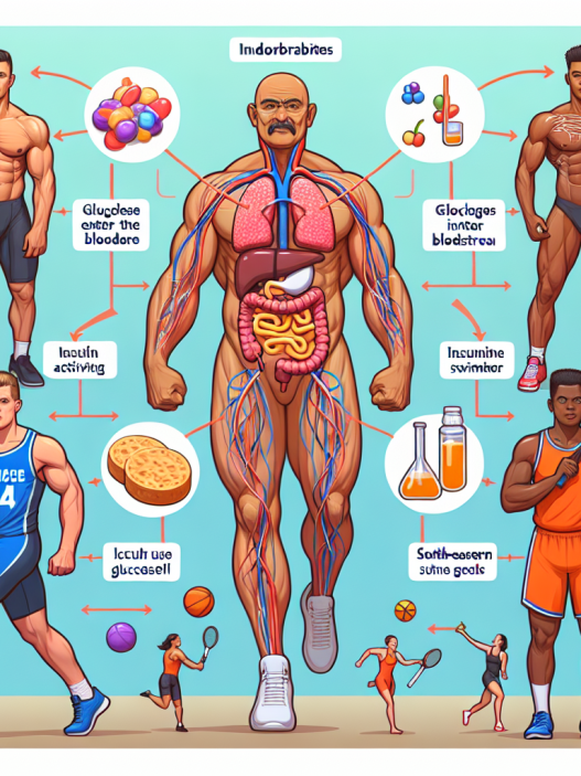 Insulin and glucose regulation in athletes' bodies