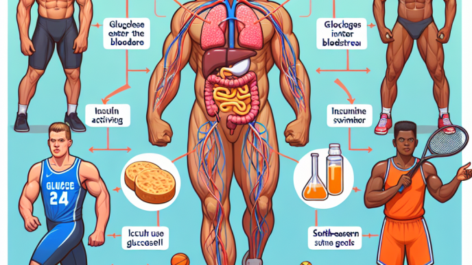 Insulin and glucose regulation in athletes' bodies