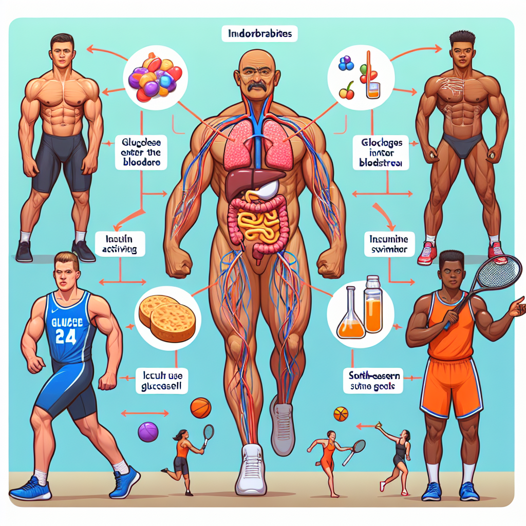 Insulin and glucose regulation in athletes' bodies