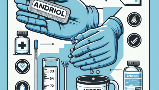 How to measure and prepare andriol for use