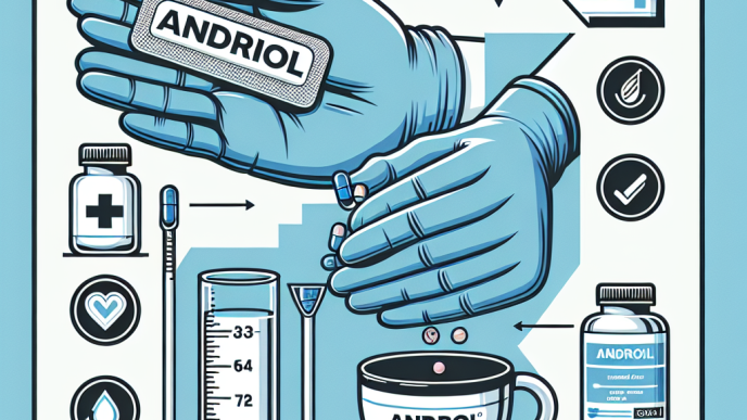 How to measure and prepare andriol for use