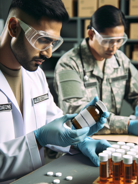 Military drug testing and methandienone compresse