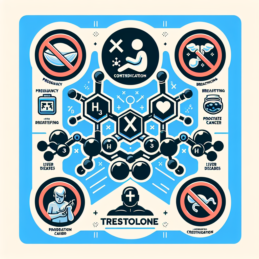 Contraindications of trestolone