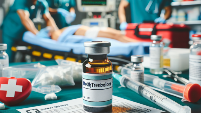 Emergency use cases for methyltrenbolone