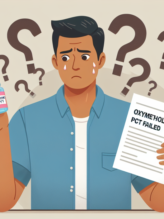 Failed pct after oxymetholone compresse: what to do