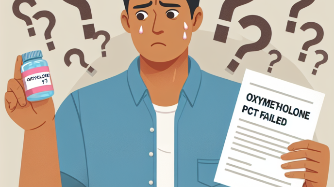 Failed pct after oxymetholone compresse: what to do