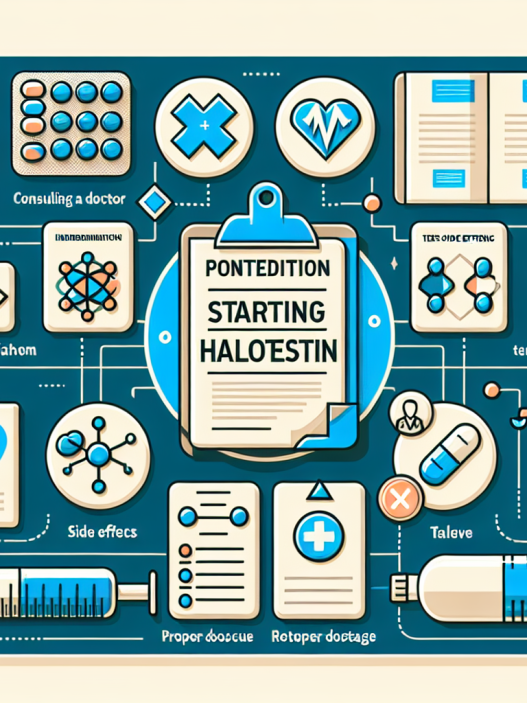 Precautions before starting halotestin