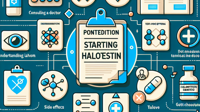 Precautions before starting halotestin
