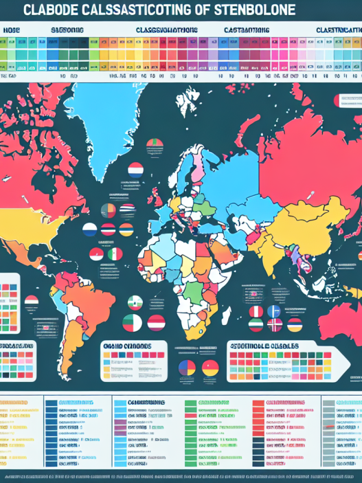 Drug scheduling of stenbolone by country