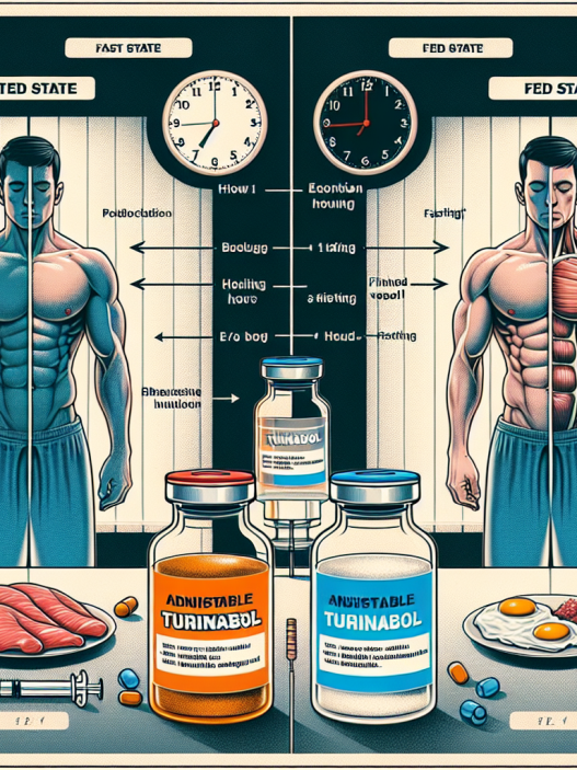 Fasted vs fed state administration of turinabol iniettabile