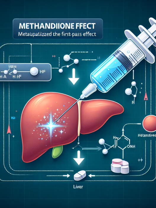 Hepatic metabolism of methandienone injection: first-pass effect